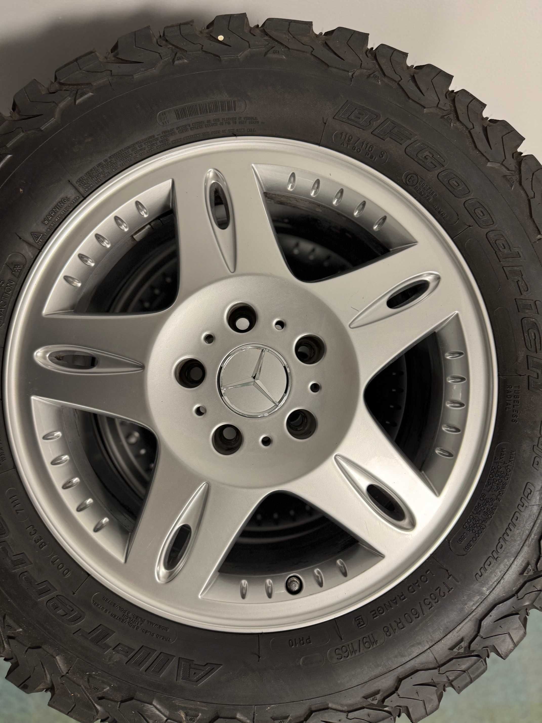 Koła G klasa jak nowe BF Goodrich All Terrain T/A KO2 265/60 R19 M+S