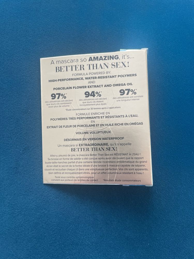 Nowy tusz do rzęs mini Too Faced Better Than Sex 4,8g
