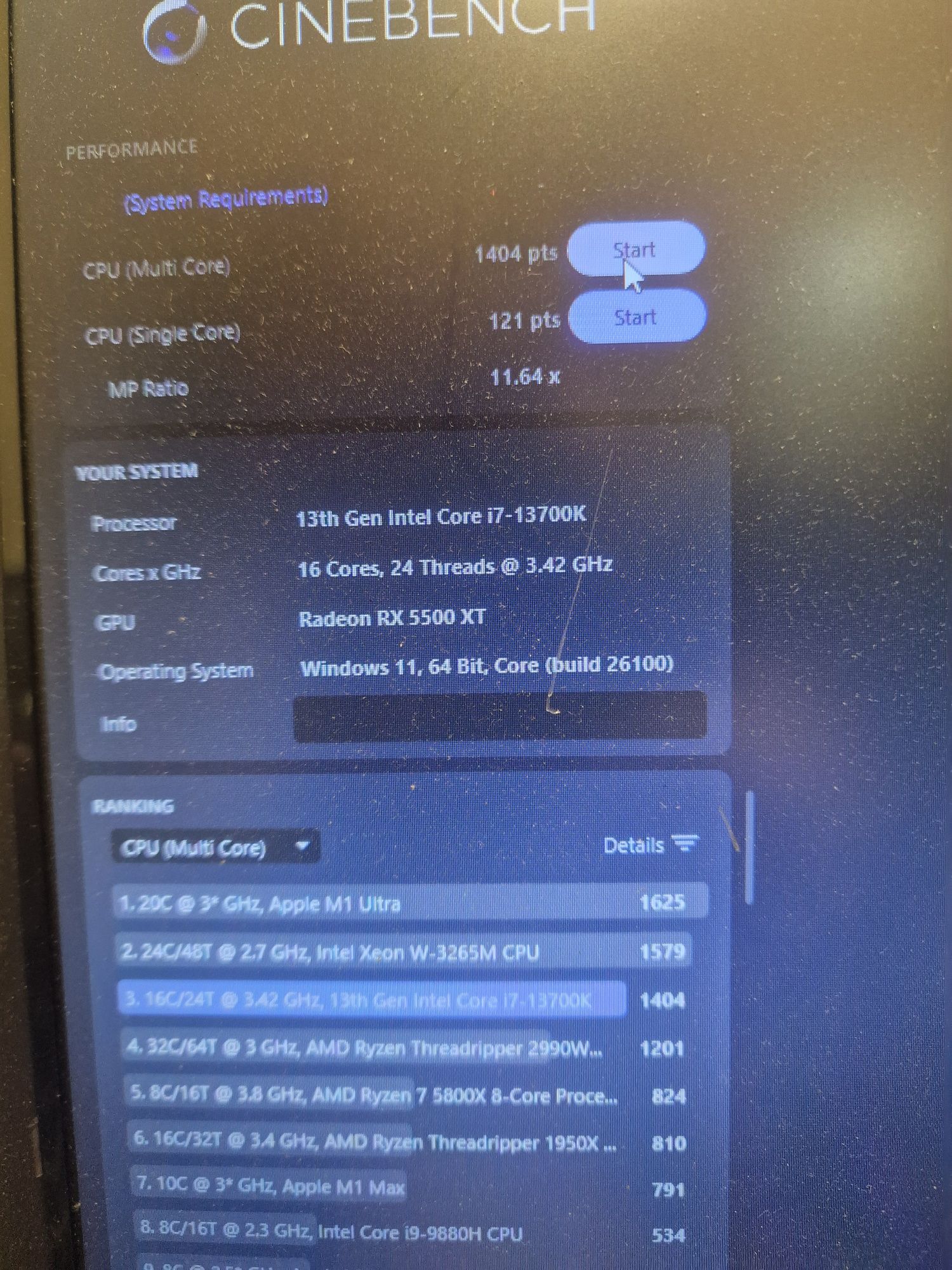 Uzywany zestaw Intel core i7-13700k + Z790 AORUS ELITE AX + 32GB DDR5