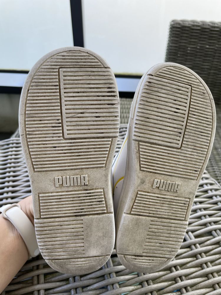 Adidasy białe puma peanuts