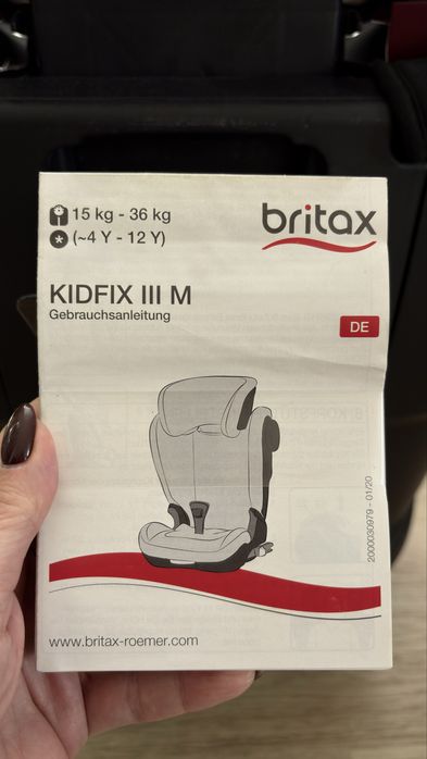 Kidfix III M Britax 15-36 kg