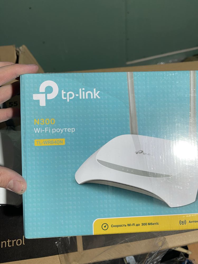 Wi-Fi роутер TP-Link TL-WR840N (N300)
