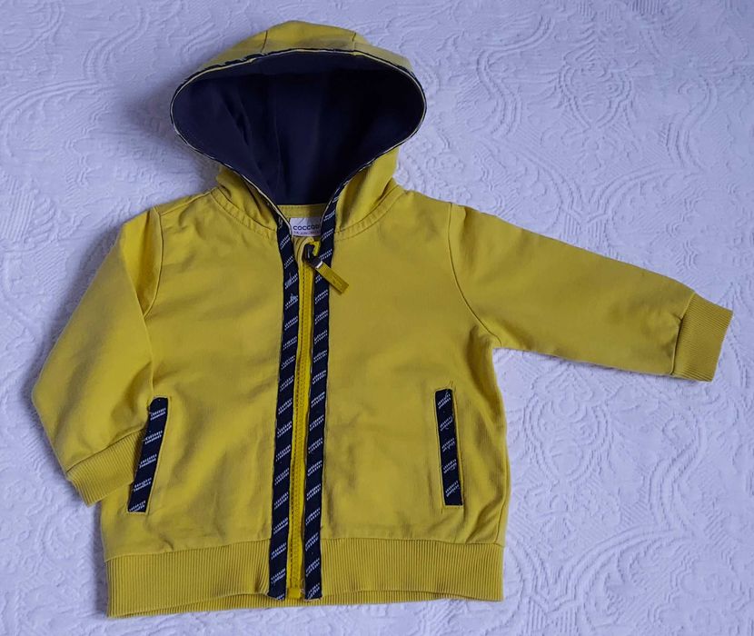 Letnia bluza z kapturem Coccodrillo rozm. 74
