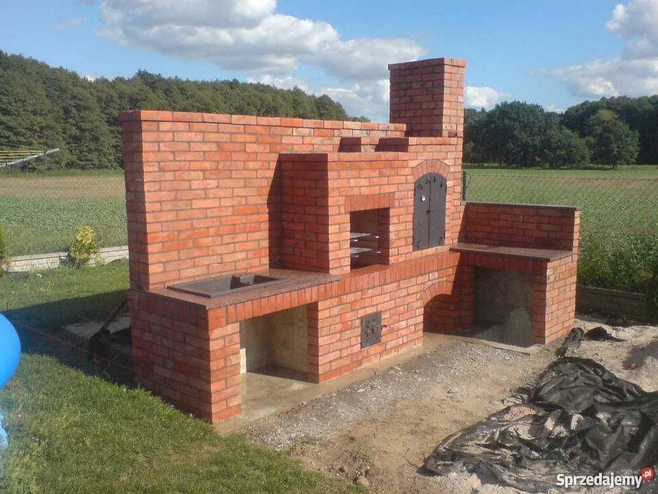 Grill ogrodowy – Wędzarnia, Grill, Piec do chleba i pizzy!