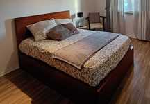 Cama de Casal em Madeira - 140x190
