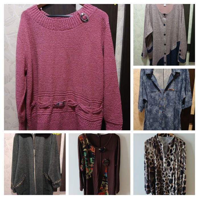 Блузи  жіночі великого розміру, 56-64 р., батали