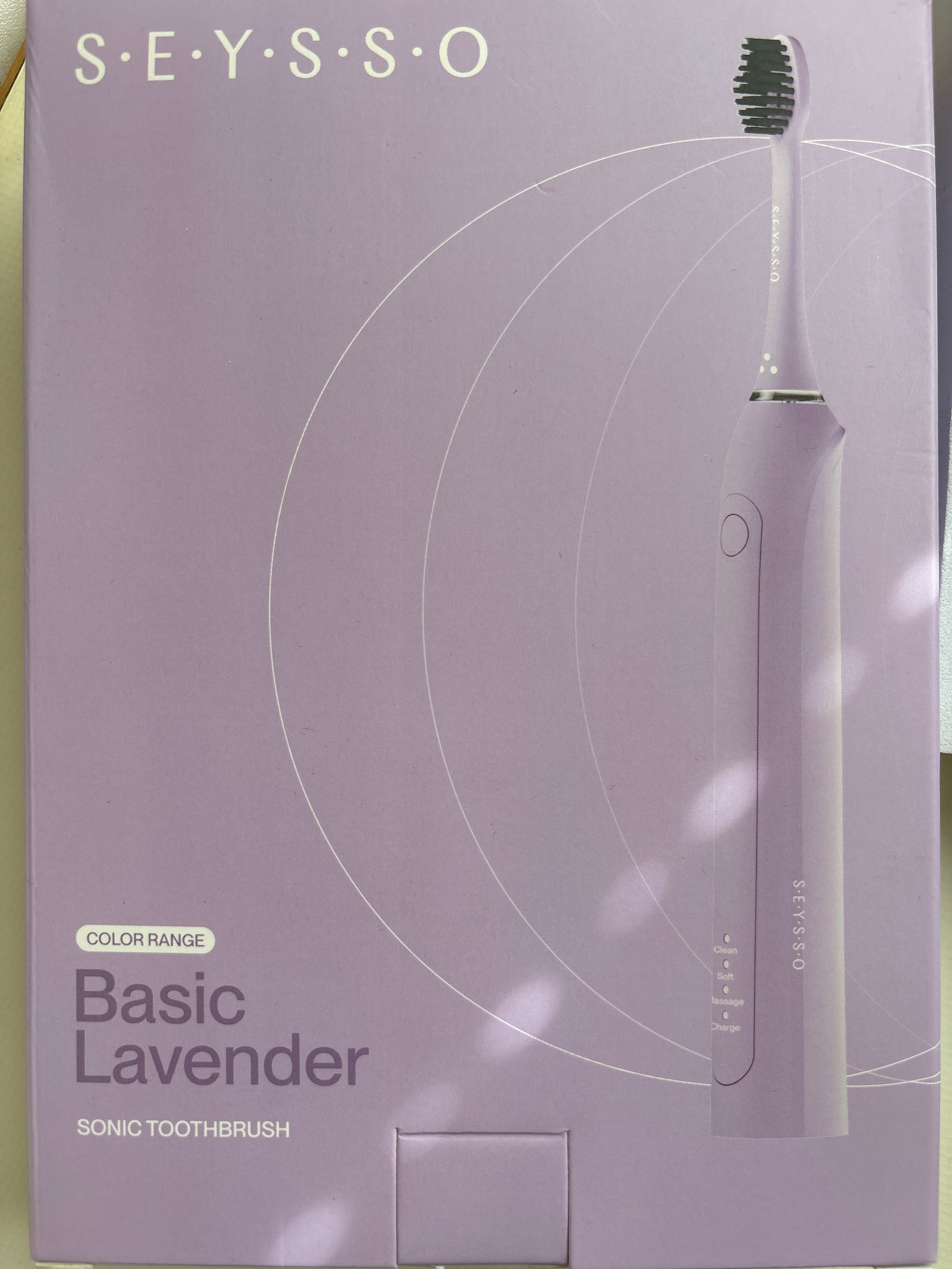 SEYSSO Basic Lavender Szczoteczka soniczna do zębów 3 tryby
