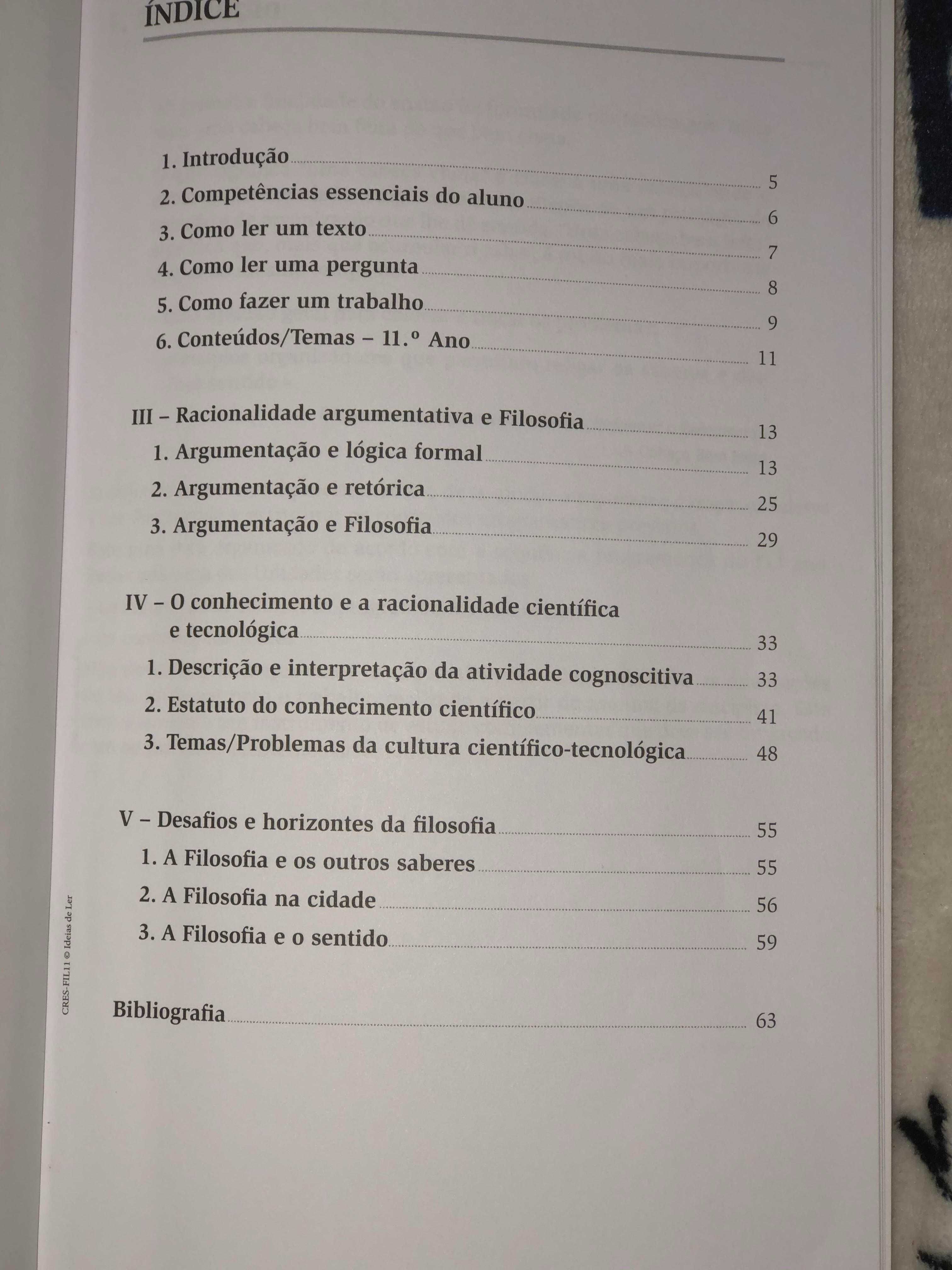 Livro resumos Filosofia - 11º ano