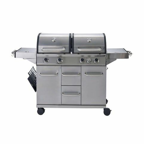 Grill gazowy Hudson NATERIAL 17kW z 4 palnikami i 1 palnikiem bocznym