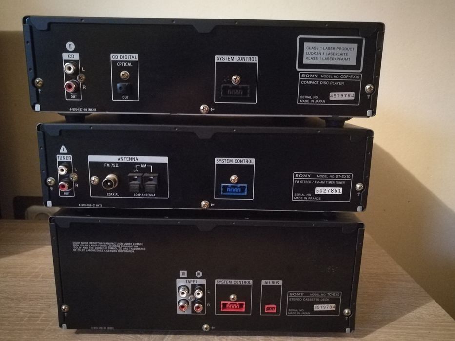 Wieza Sony EX-5 Cdp Tuner Deck