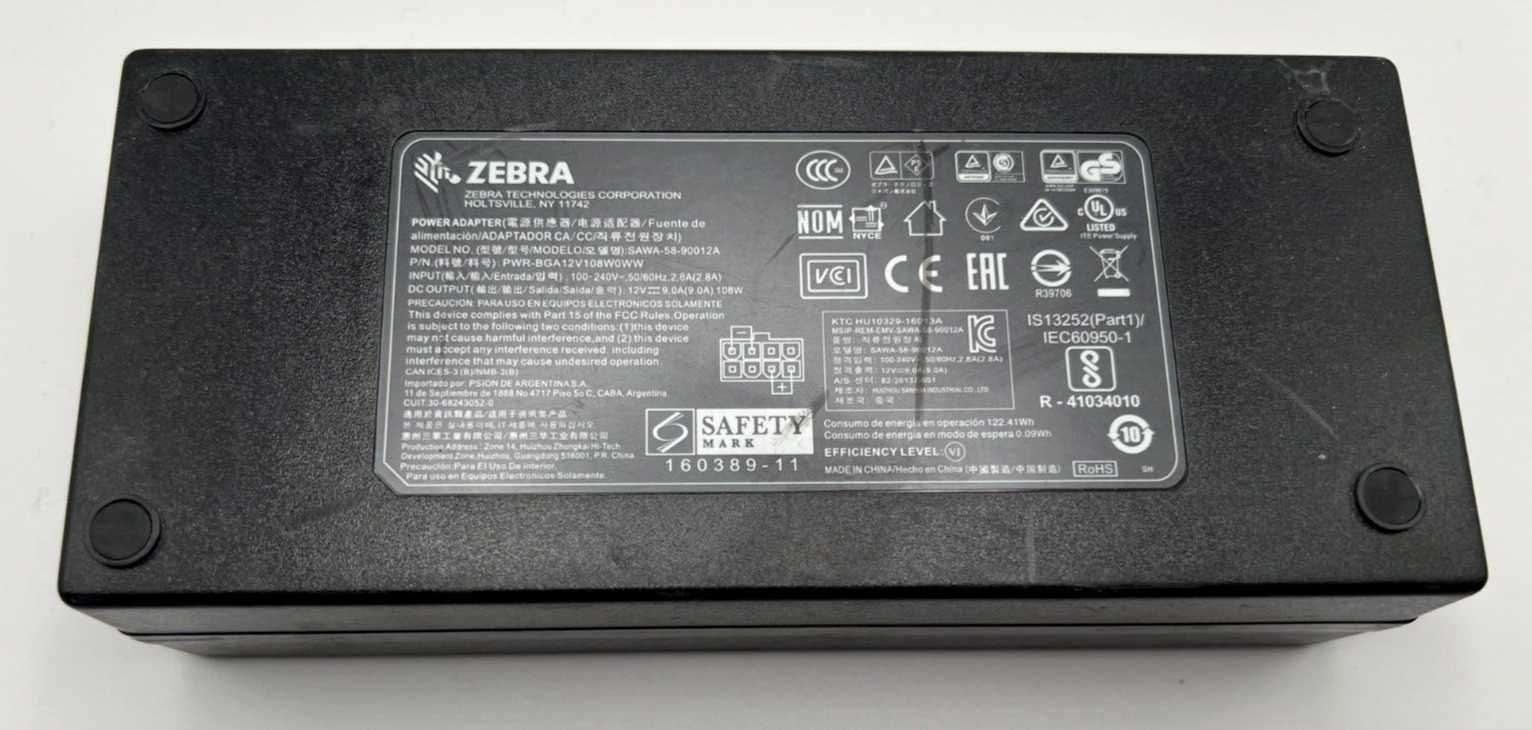 Блок питания Zebra Power Adapter SAWA-58-90012A