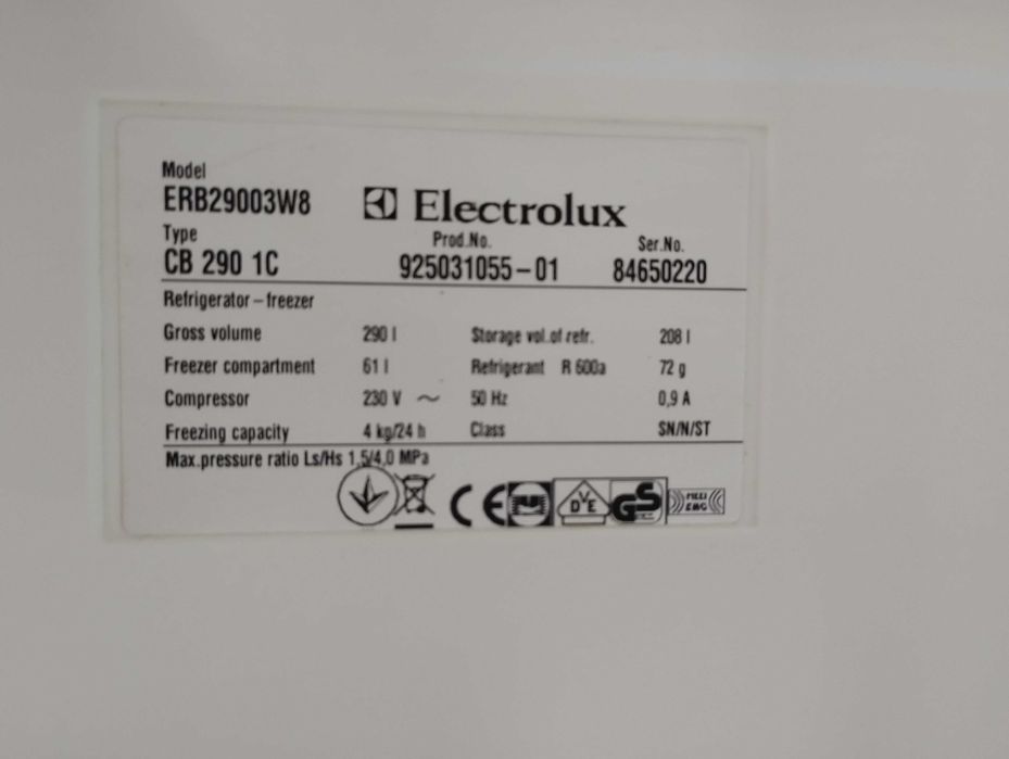 Lodówka Electrolux