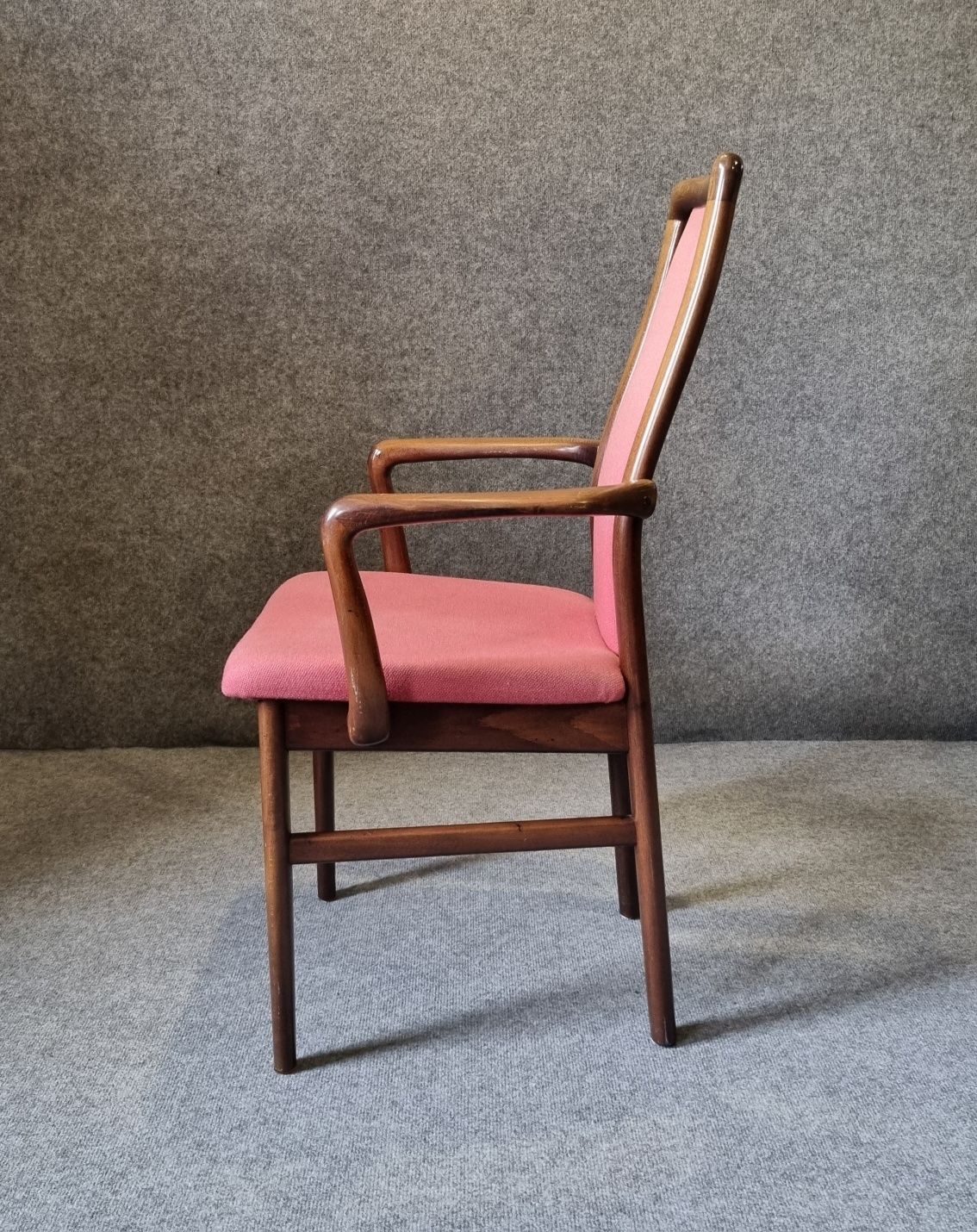 Duńskie Krzesło Proj. Johannsen Andersen lata 70 Vintage.