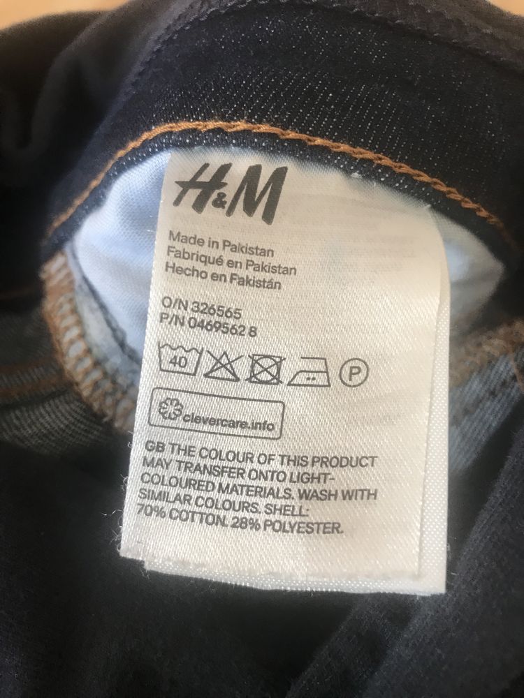 Dżinsy ciążowe H&M r. 36