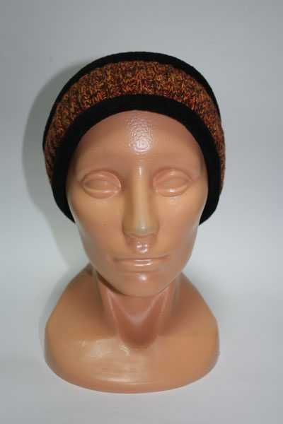 Повязка на голову шерстяная на флисе