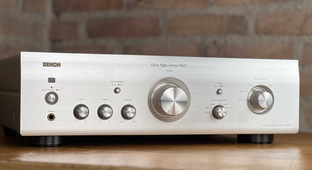 Wzmacniacz Denon PMA-1500AE – Hi-End MOS, phono, silver