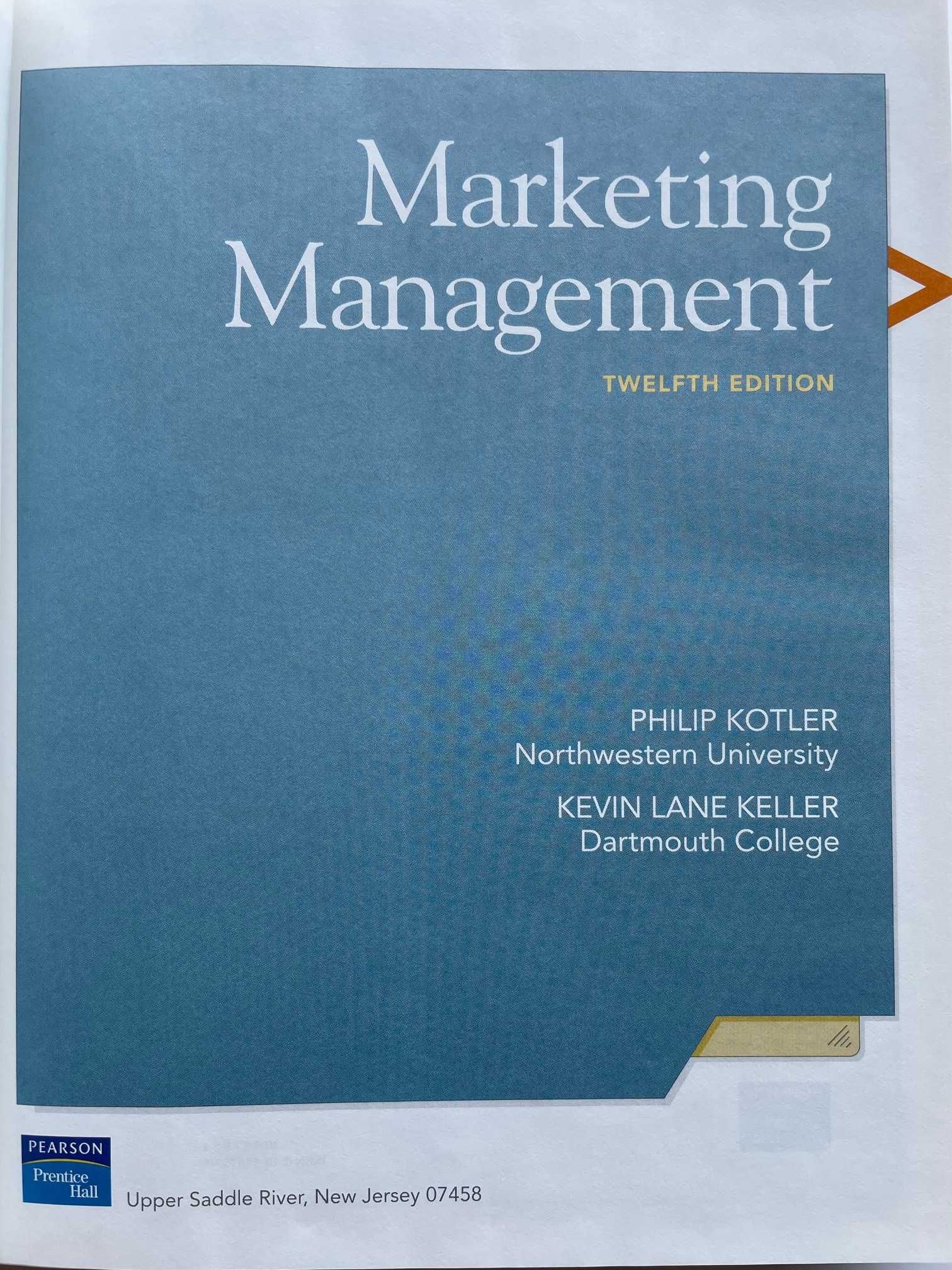 Livro Marketing Management Kotler 12 Ed - Capa Dura