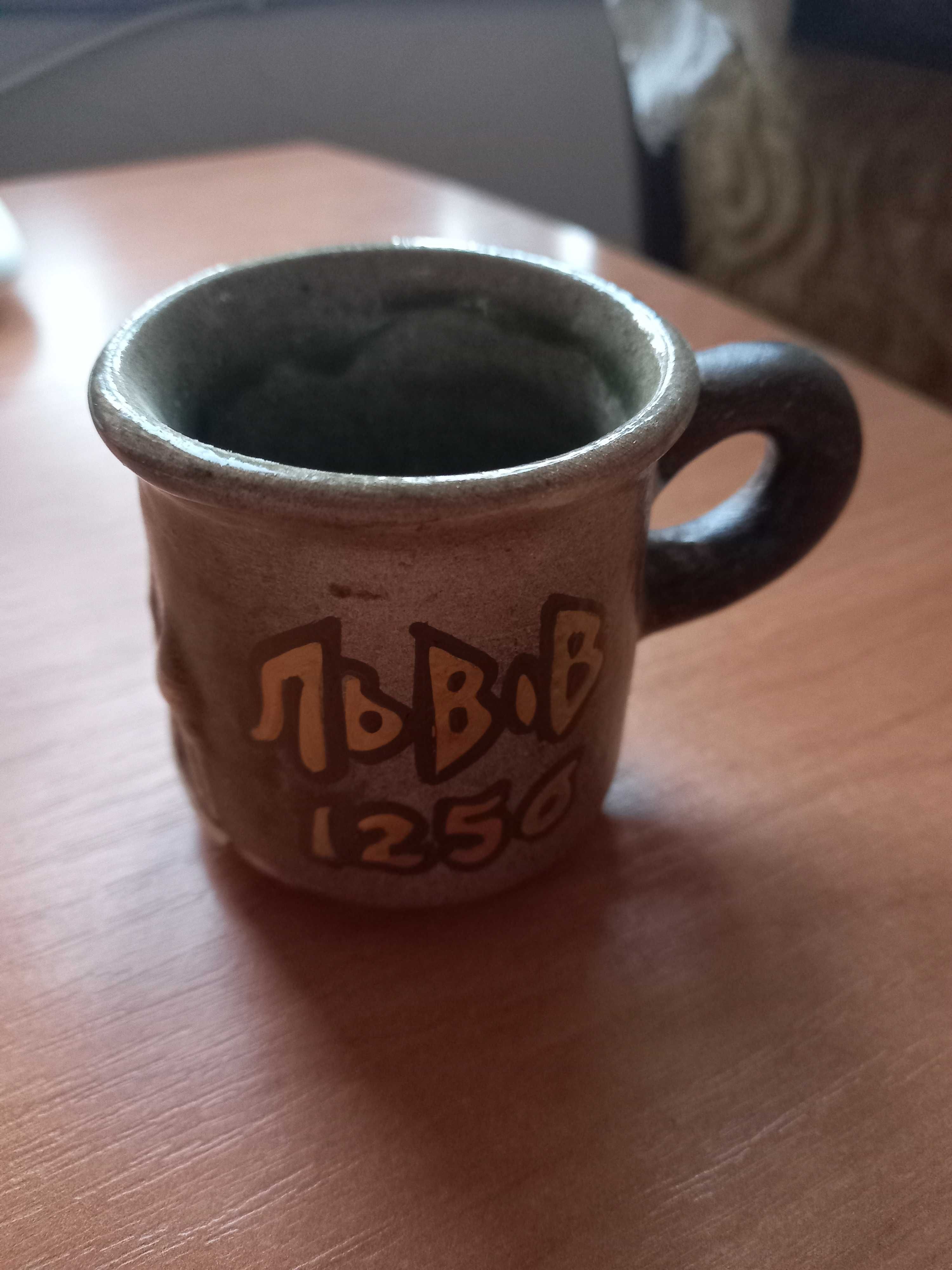Чашка кофейная ЛЬВОВ керамика,новая,доставка из Харькова.