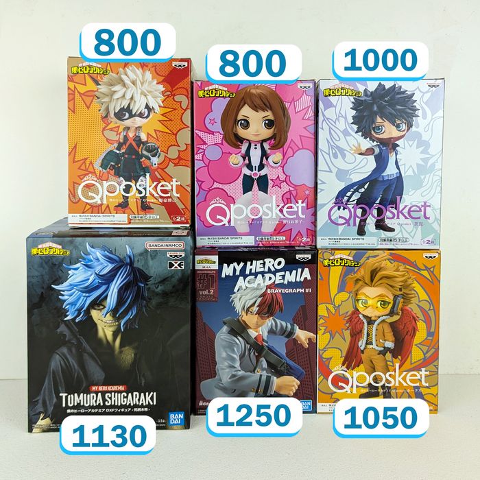 Оригінальні фігурки з Японії по аніме Моя Академія Героїв MHA