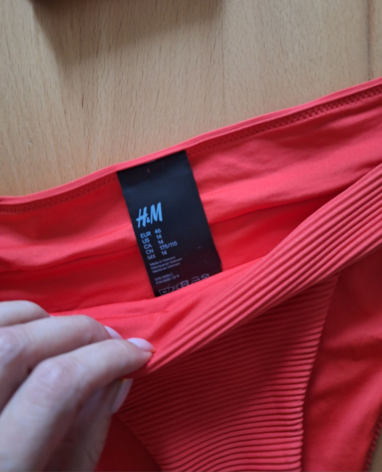 Zestaw, 2 pary majtek, majtki od stroju kąpielowego, H&M r. 46