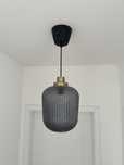Lampa wisząca SOLKLINT szklana z IKEA
