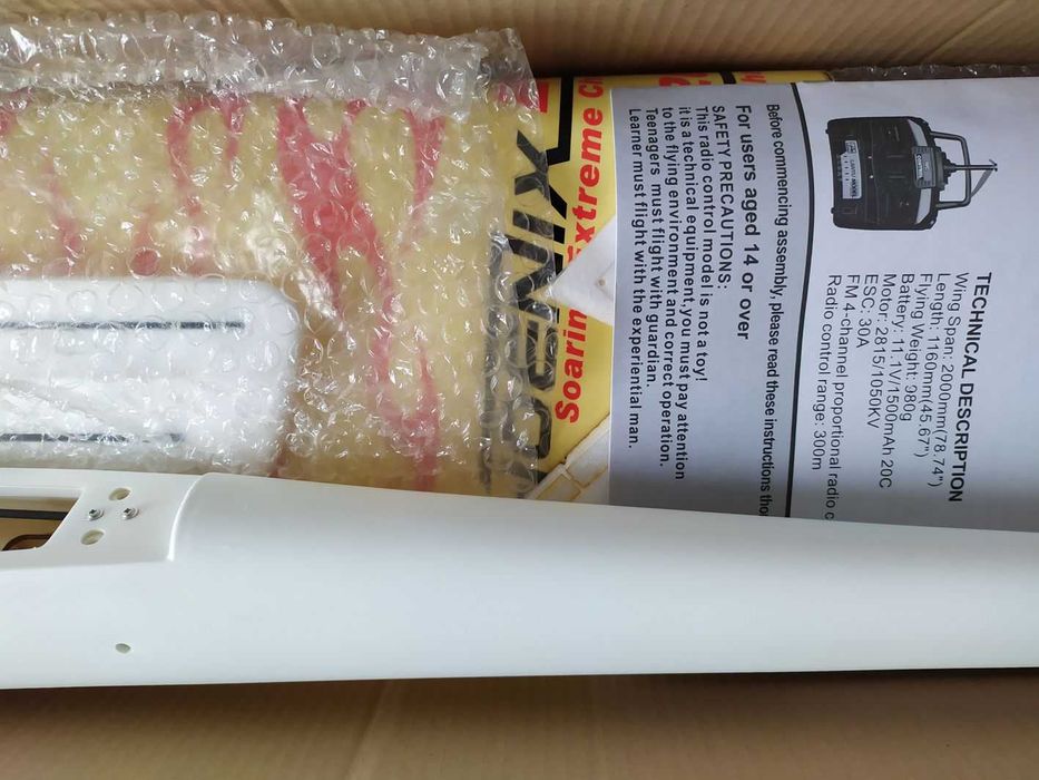 Model szybowca RC PHOENIX 2000 - KIT