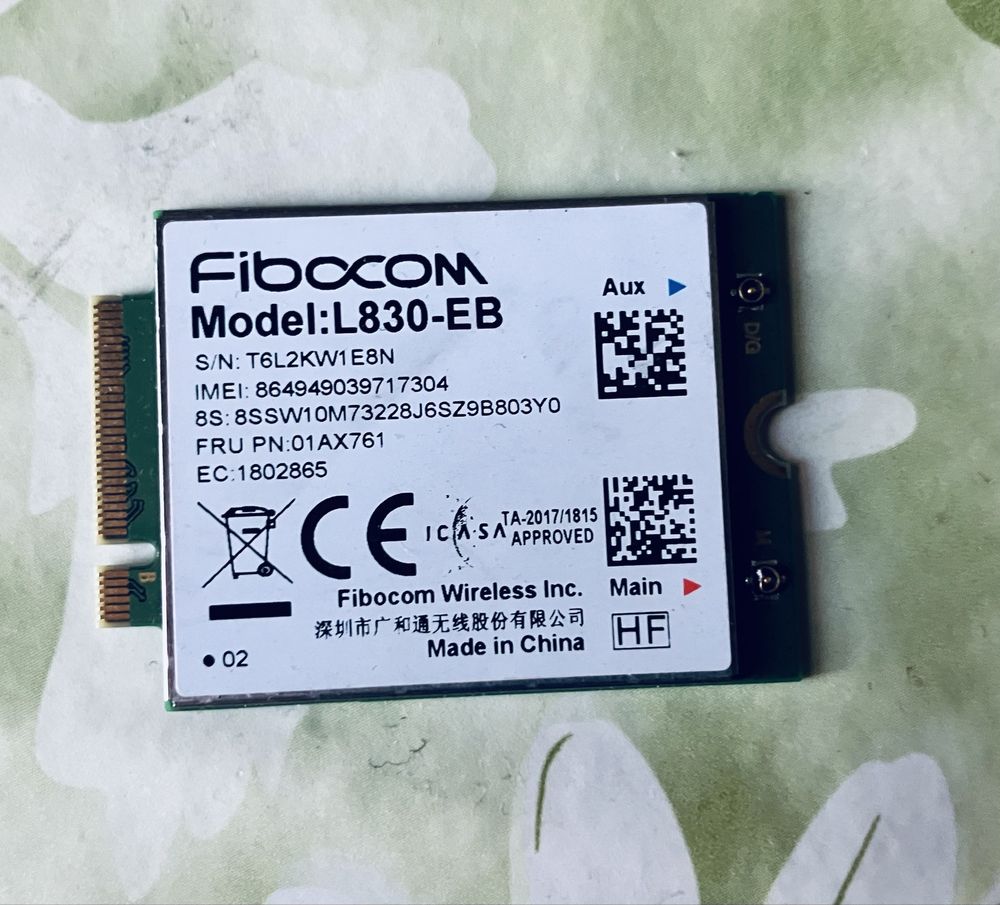 Modem LTE Fibocom L830-EB