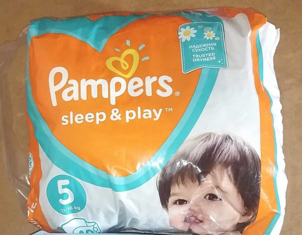 Подгузники Pampers Sleep and Play