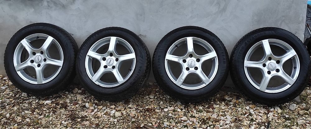 Alufelgi TSW z oponami zimowymi 5x112 skoda vw polo fabia 185/65/15
