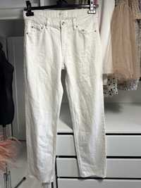 Białe spodnie rozmiar 34-38