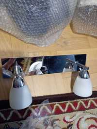 Lampa kinkiet na dwie lampy