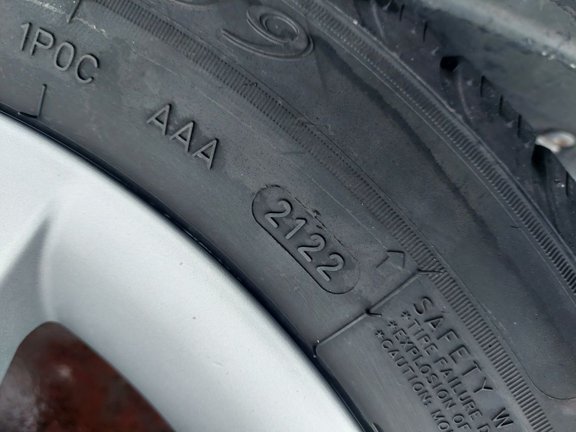 felgi alusy alufelgi kola bmw 5x120 16" z oponami e46 e87 e90 205/55 z