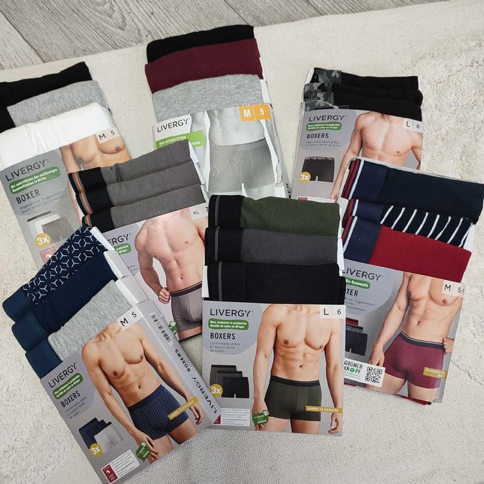 Труси боксери чоловічі livergy (набір 3 шт)