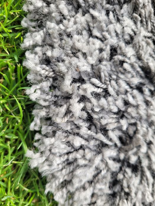 Dywaniki 18szt shaggy RIO Kartal sanat hali nakładki schody szare popi