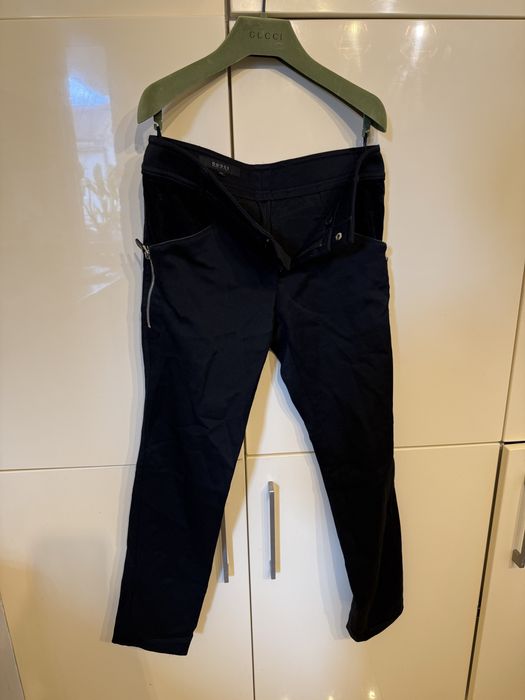 oryginalne spodnie damskie wyprodukowane we Włoszech Gucci