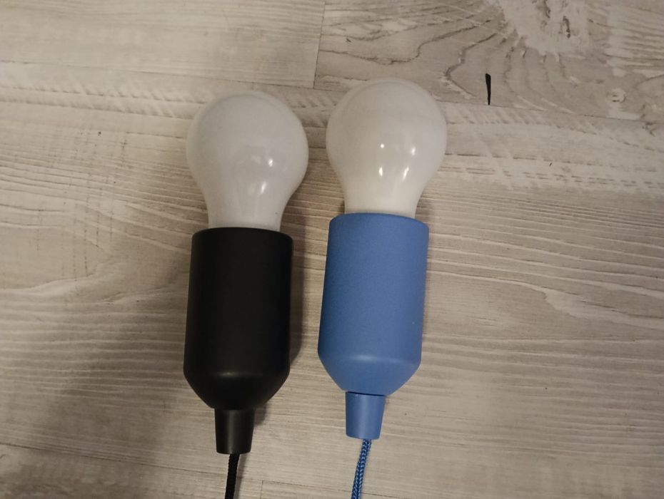 lampki, żarówki kempingowe