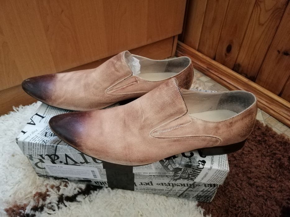 Туфли кэжуал бежевые