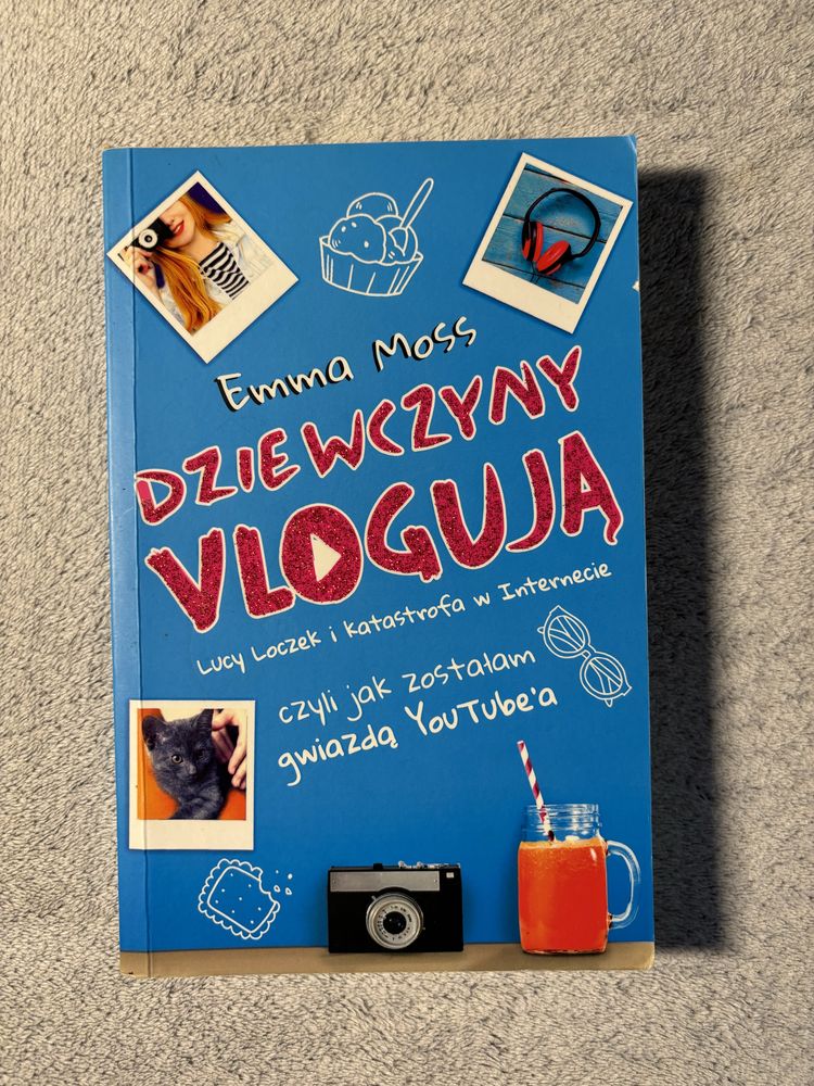 Książka Dziewczyny vlogują- Emma Moss