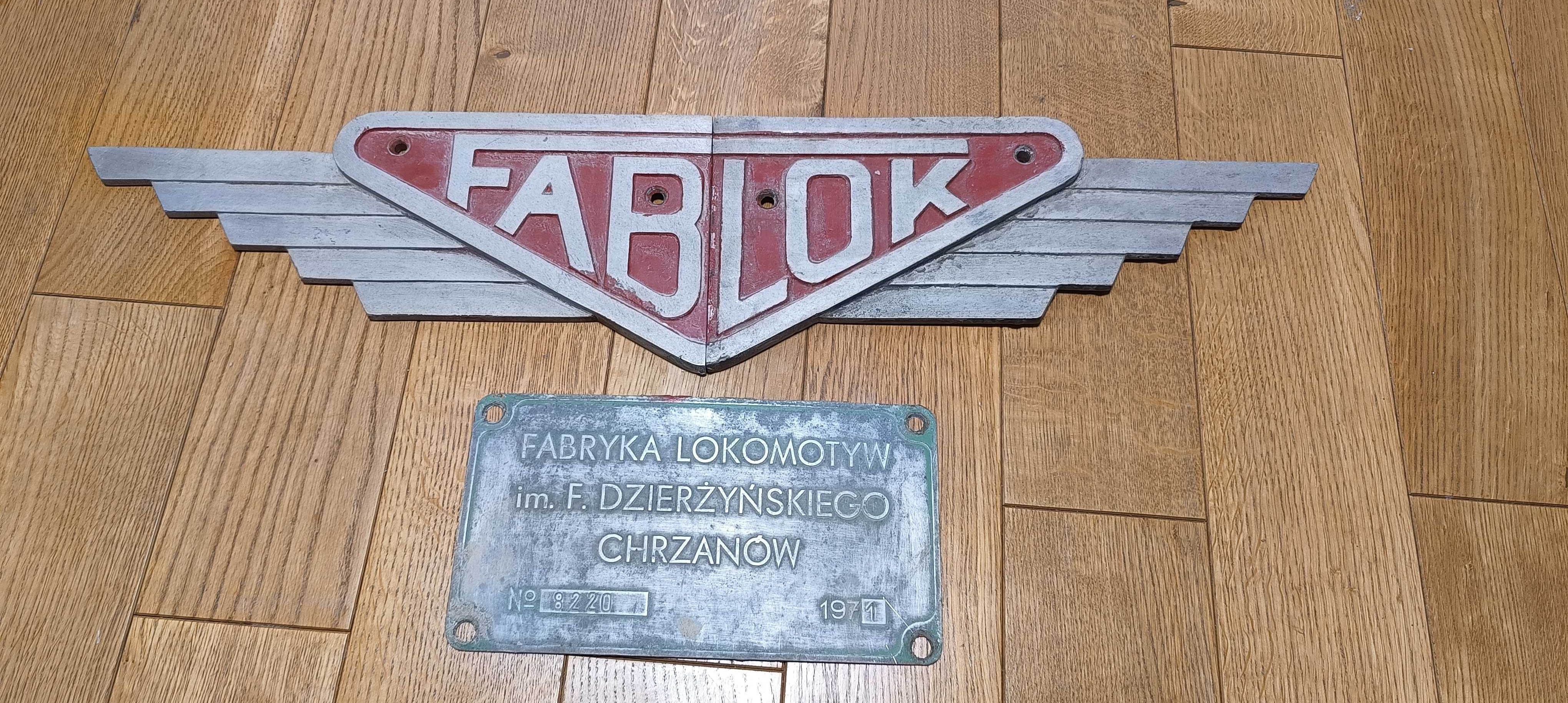 Znak z lokomotywy Fablok SM32