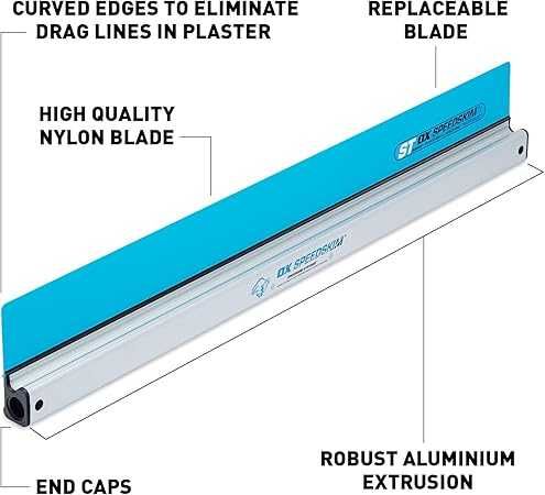 OX Speedskim Semi Flexible Plastering Rule - ST 1200 mm