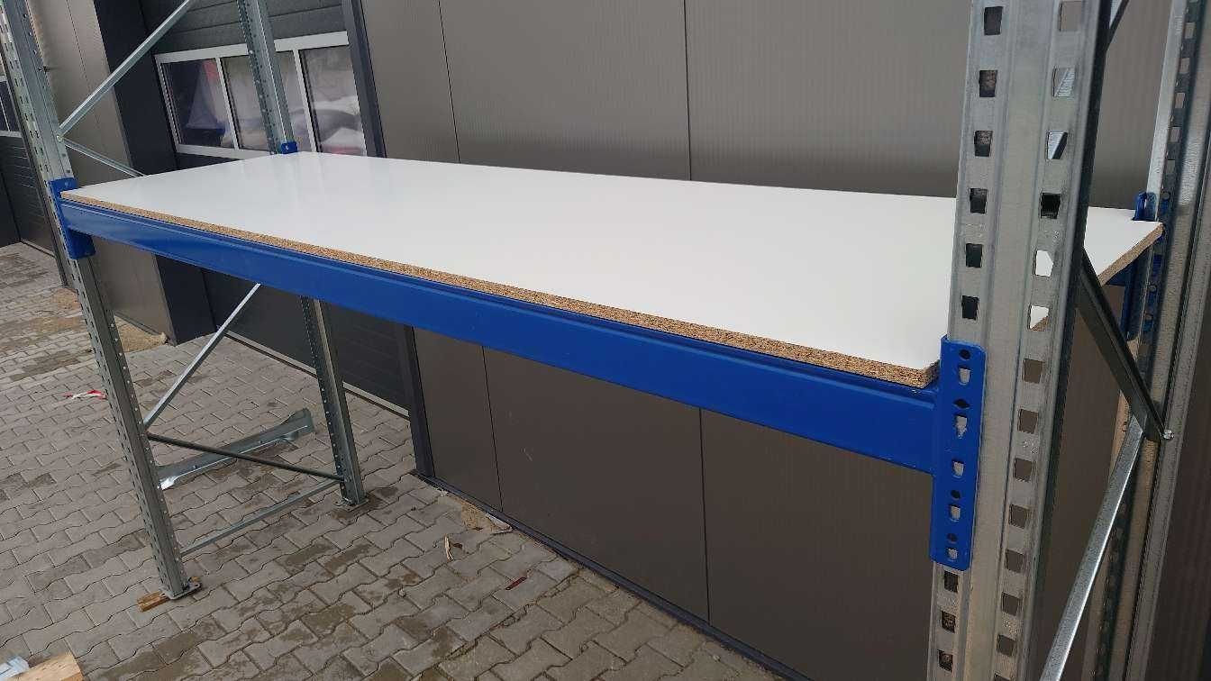 Regał półkowy magazynowy przemysłowy 270cm 2,7m wysokość 2,25m BITO