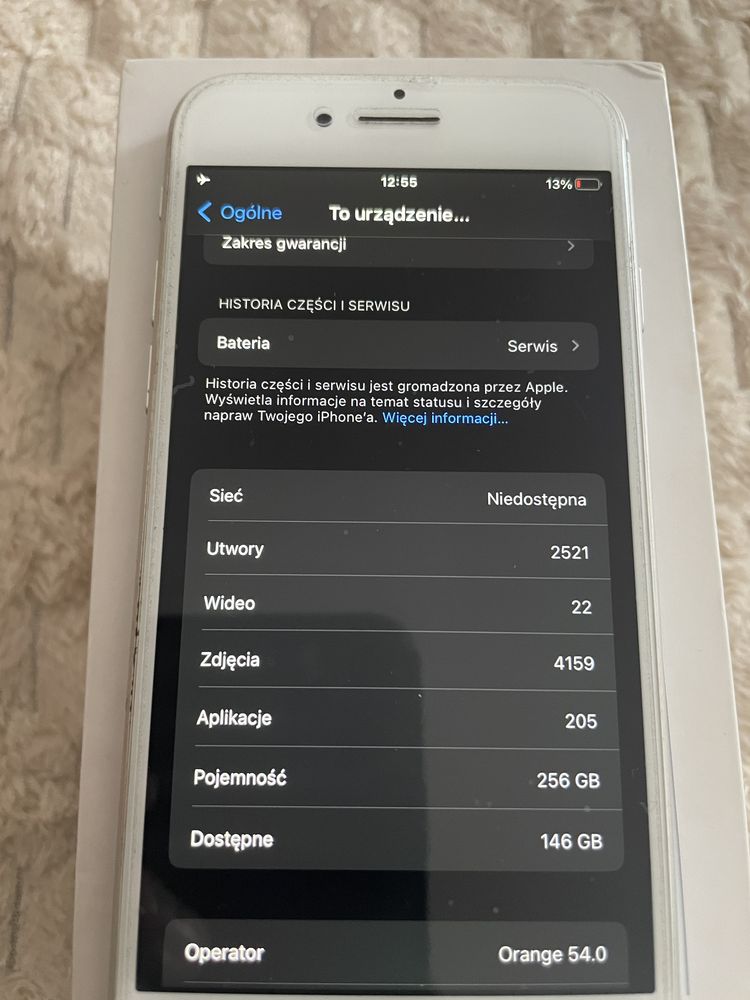 iPhone 8 Silver 256GB