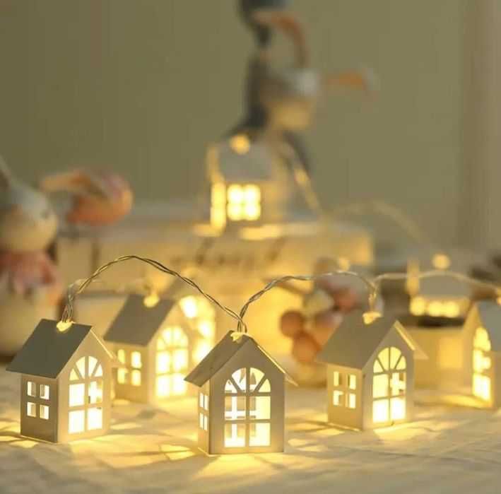 Казкові Led будиночки-ліхтарі