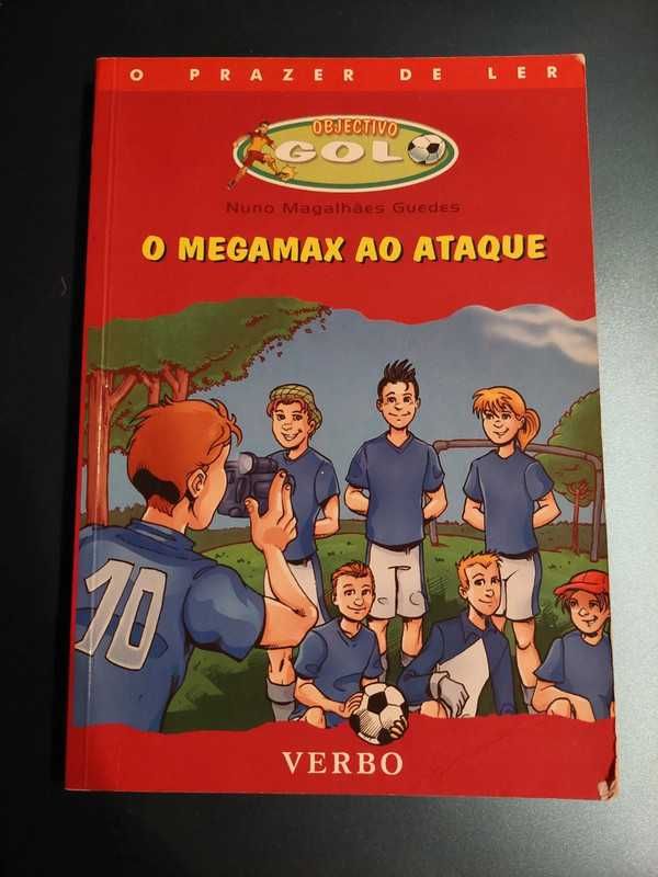 Livro juvenil "Megamax ao ataque"