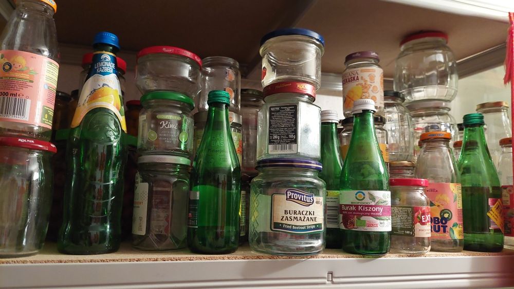 Słoiki do weków różnej wielkości