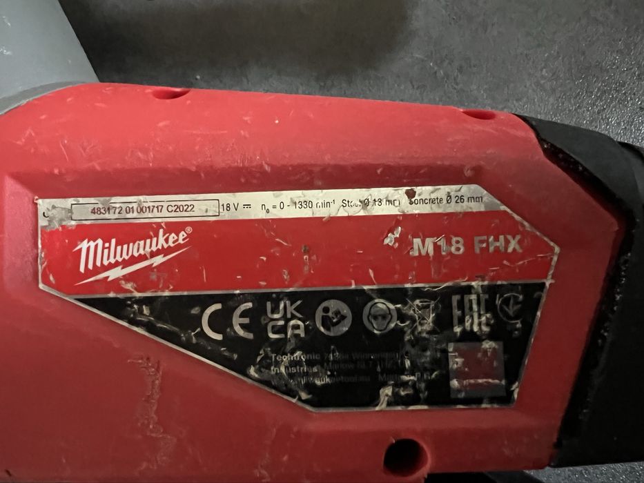 Безщітковий Акум.перфоратор Milwaukee M18 FHX