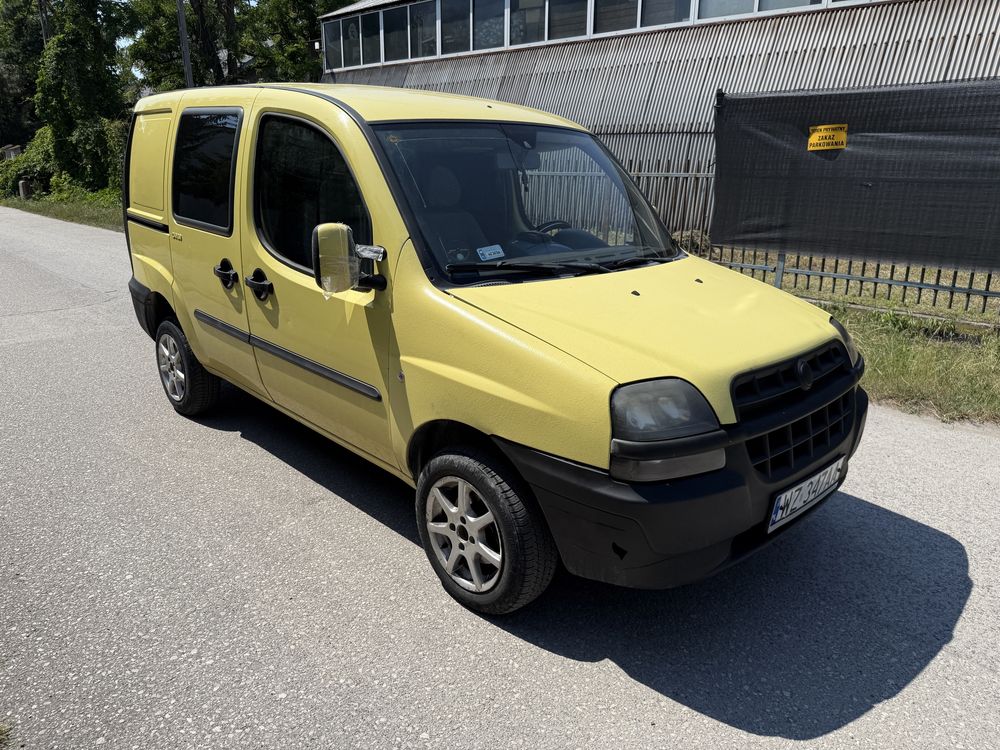 Fiat doblo 2005 1.9 jtd 105km rozrzad nowy i zawieszenie