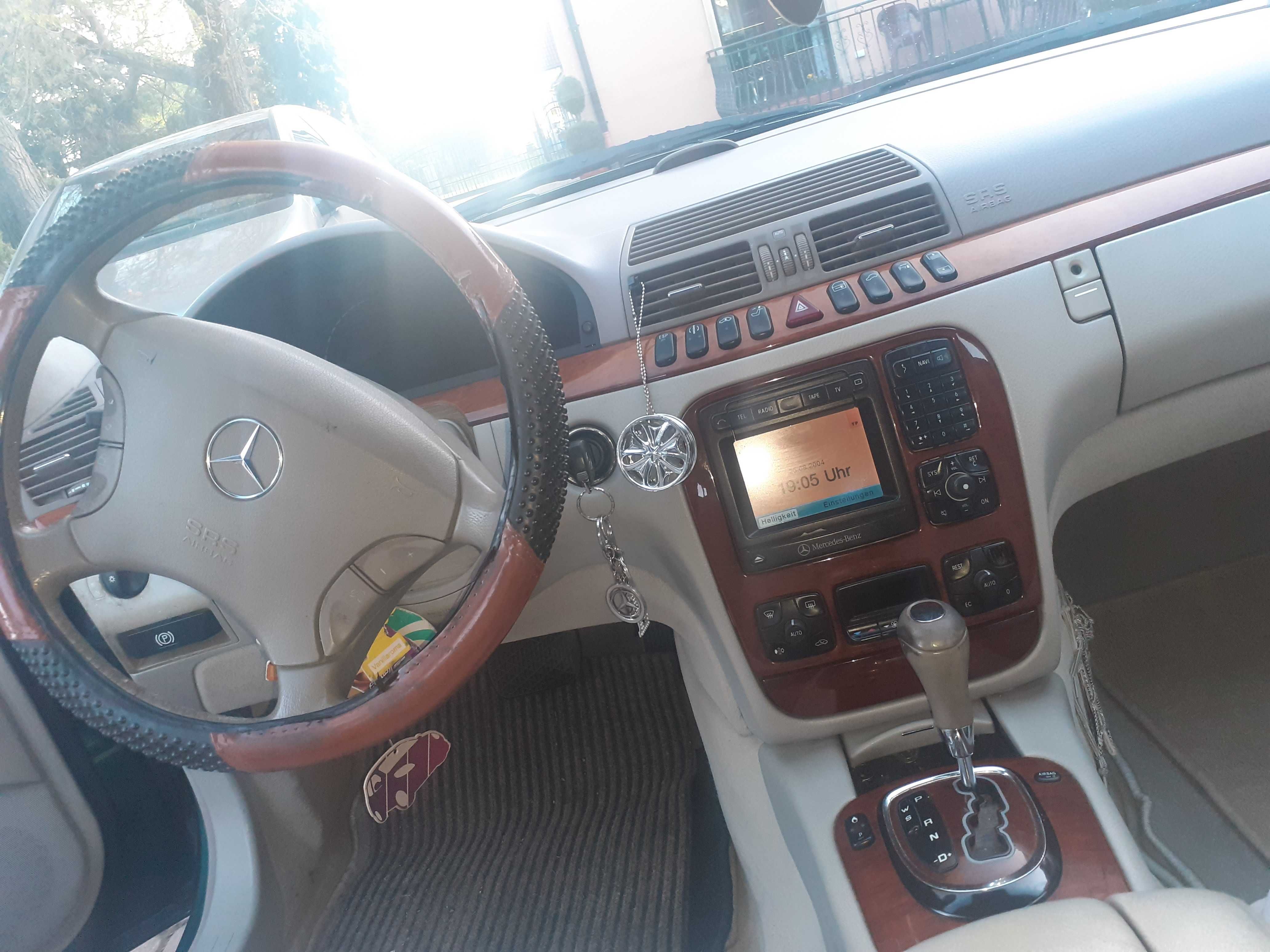 Mercedes W220 320CDI S KLASA ROK.2000 PRZEBIEH W KM. 246270KM