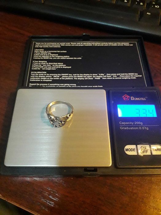 Серебро 875, 925 проба; кольца, серьги
