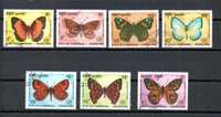 Znaczki Kambodża 1990 rok - Motyle seria